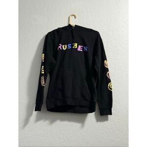 Big Time Rush Rusher Hoodie Black I Love BTR Tour 2024 Adult Sz S Sweatshirt